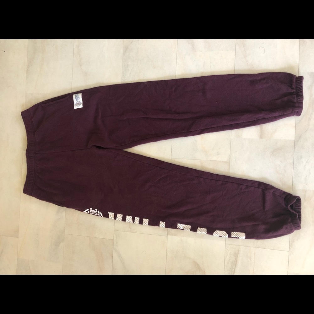 Maroon PINK joggers